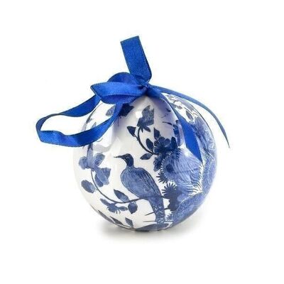 Weihnachtsball, Delft Blue Birds, unzerbrechlich