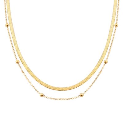 Halskette Yanaka - Gold