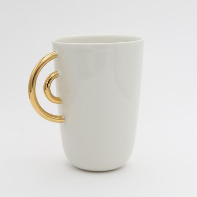 Circini Gold - Taza de porcelana