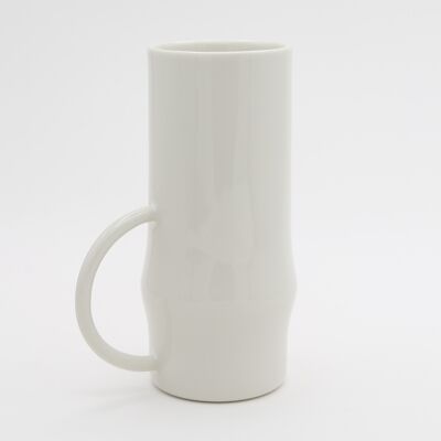 Taza de porcelana 100% hecha a mano - modelo Crateris