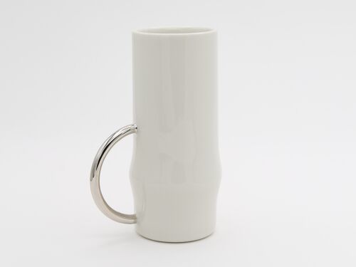 Crateris - Porcelain Mug Platin Luster