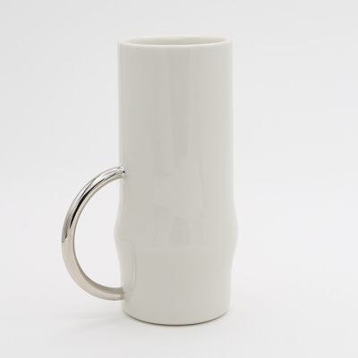 Crateris - Porcelain Mug Platin Luster