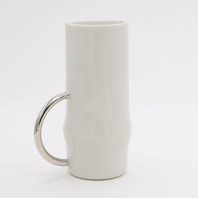 Crateris - Tazza in porcellana Platin Lustre