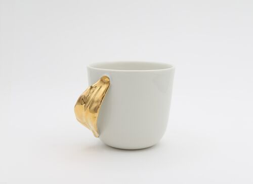 Folium Gold - Porcelain Cup