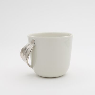 Folium Platin - Tasse en porcelaine