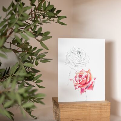 "Roses" watercolor art print