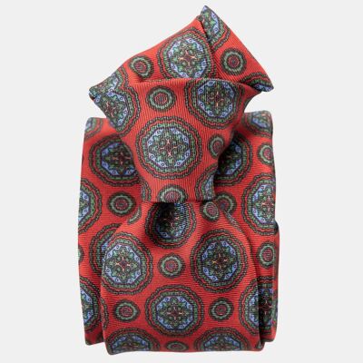 Corsini - Printed Silk Tie - Chili Pepper