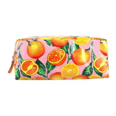 Citrus rectangular cosmetic bag