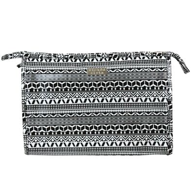 Aztec large A-line cosmetic bag