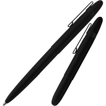 Bullet Space Pen, noir mat avec clip (#400BCL) 1