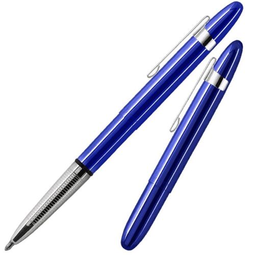 Bullet Space Pen "Blue Moon" with Clip (#400BBCL)