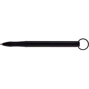Backpacker Space Pen, aluminium anodisé noir avec porte-clés (#BP/B) 2