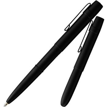 X-Mark Bullet Space Pen, Noir Mat, Clip 1