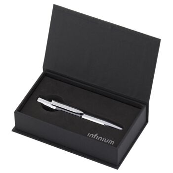 Stylo Infinium Space, Chrome Titane Noir 4