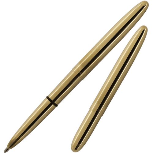 Antimicrobial Raw Brass Fisher Space Pen -  #400RAW
