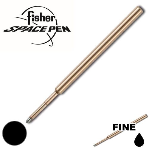 PR4F Black Fine Original Fisher Space Pen Pressurized Refill - Pack of 5