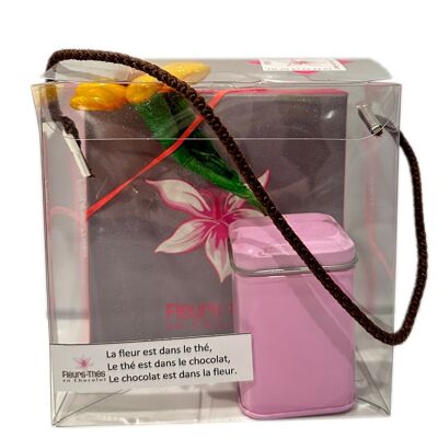 Box Place des Jacobins tea, sugared almonds and chocolates