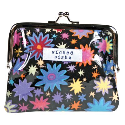 Monedero pequeño Flower Power