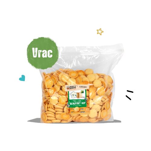 VRAC - Petits Sablés apéritifs Beaufort AOP 2KG