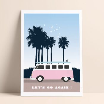 Affiche 30x40 - Let's Go Again