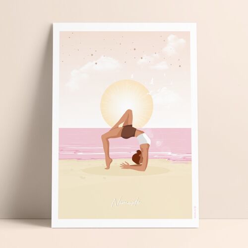 Affiche 30x40 - Yoga