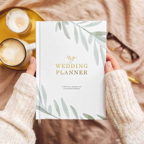 My Wedding Planner, Olive + Gold Foil