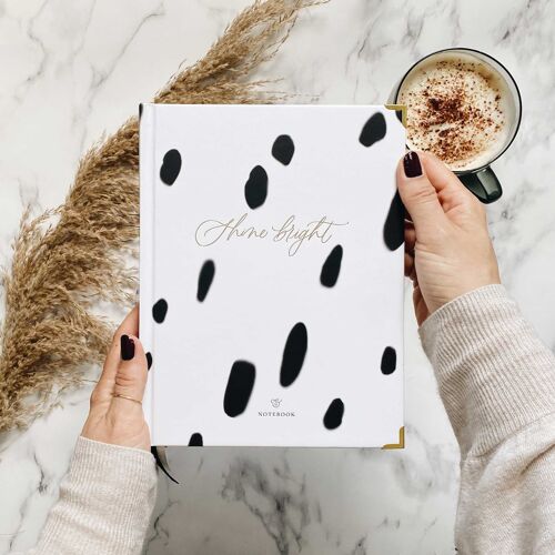 Notes Dalmatian, Luxury Lined Notebook
