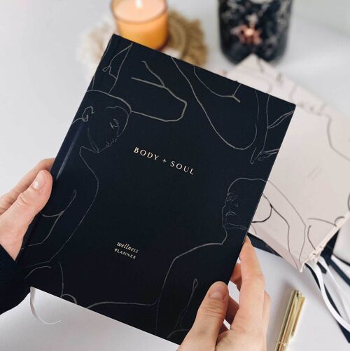 Body + Soul Journal, Eclipse + Gold Foil