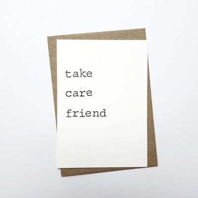 Cuídate amigo