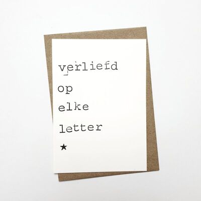 Verliefd op elke letter