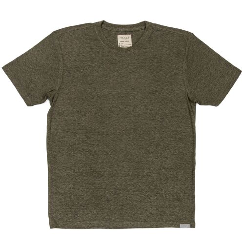 Mens Hemp T-shirt Climbing Ivy Heather S