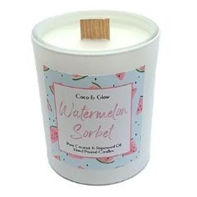 30CL Wood Wick Candle - Watermelon Sorbet