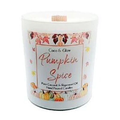 30CL Wood Wick Candle - Pumpkin Spice