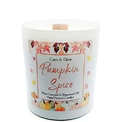 30CL Wood Wick Candle - Pumpkin Spice