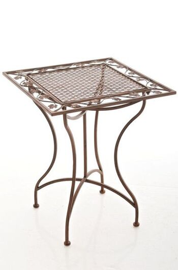 Table d'appoint Liv's AElvsbyn - Moderne - Marron - 60 cm x 60 cm x 72 cm 5