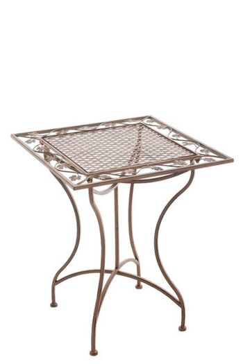 Table d'appoint Liv's AElvsbyn - Moderne - Marron - 60 cm x 60 cm x 72 cm 6