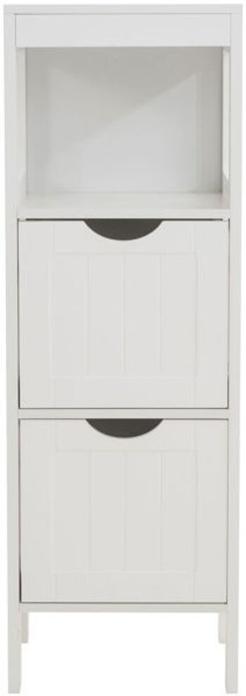 Table d'Appoint Liv's Klyberga - Moderne - Blanc - 30 cm x 30 cm x 89 cm 3