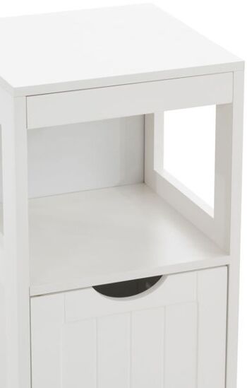 Table d'Appoint Liv's Klyberga - Moderne - Blanc - 30 cm x 30 cm x 89 cm 5