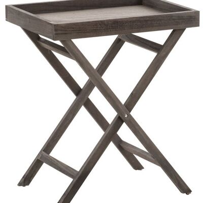 Liv's Galtadal Side Table - Modern - Brown - 51 cm x 39 cm x 61 cm
