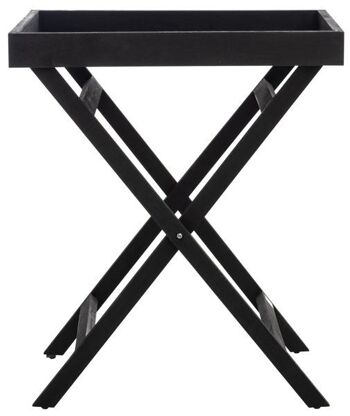 Table d'appoint Bollimyra de Liv - Moderne - Noir - 51 cm x 39 cm x 61 cm 5