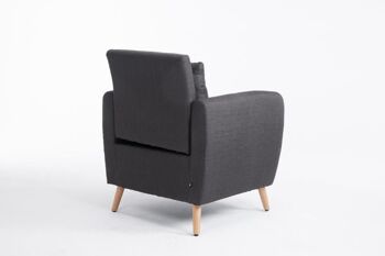 Fauteuil Liv's Bausberg - Moderne - Gris - Bois - 73 cm x 68 cm x 83 cm 3