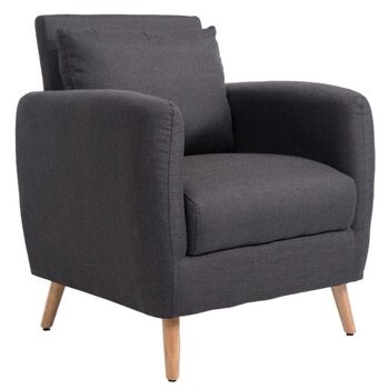 Fauteuil Liv's Bausberg - Moderne - Gris - Bois - 73 cm x 68 cm x 83 cm 8