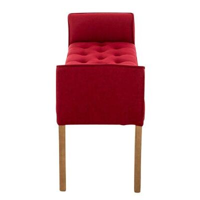 Liv's Brone Armchair - Modern - Red - Wood - 128 cm x 43 cm x 64 cm