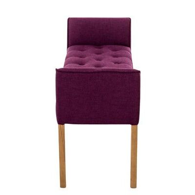 Liv's Bygdaled Armchair - Modern - Purple - Wood - 128 cm x 43 cm x 64 cm