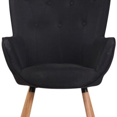 Liv's Hambrusen Armchair - Modern - Black - Wood - 69 cm x 73 cm x 108 cm