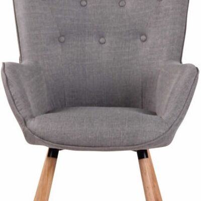 Liv's Hartveit Armchair - Modern - Gray - Wood - 69 cm x 73 cm x 108 cm