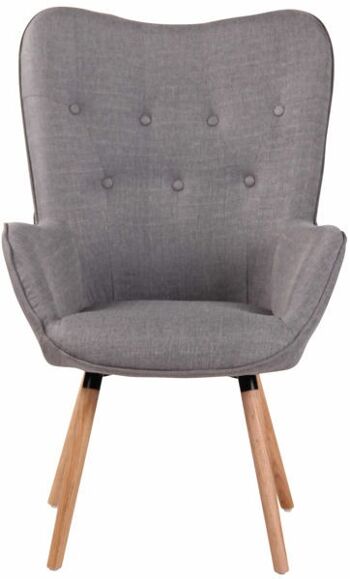 Fauteuil Hartveit de Liv - Moderne - Gris - Bois - 69 cm x 73 cm x 108 cm 1