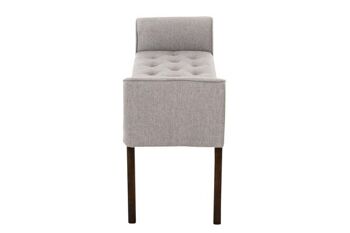 Fauteuil Liv's Jeanstua - Moderne - Gris - Bois - 128 cm x 43 cm x 64 cm 1