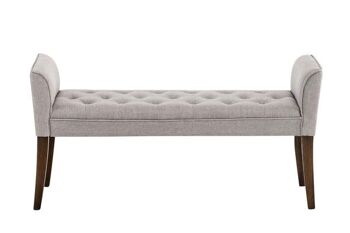 Fauteuil Liv's Jeanstua - Moderne - Gris - Bois - 128 cm x 43 cm x 64 cm 2