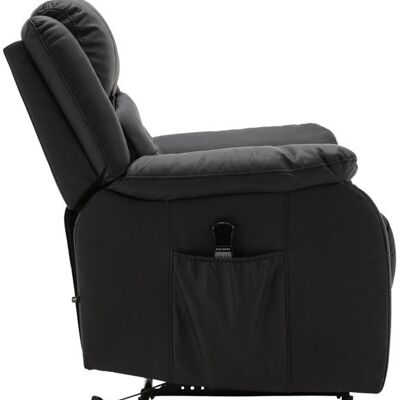 Fauteuil Liv's Kapstad - Moderne - Noir - 85 cm x 162 cm x 80 cm